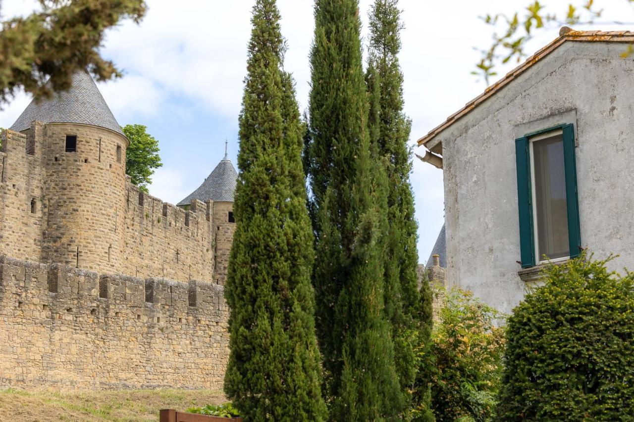 Villa Sous Les Remparts La Maison Pimprenelle Carcassonne Exterior foto