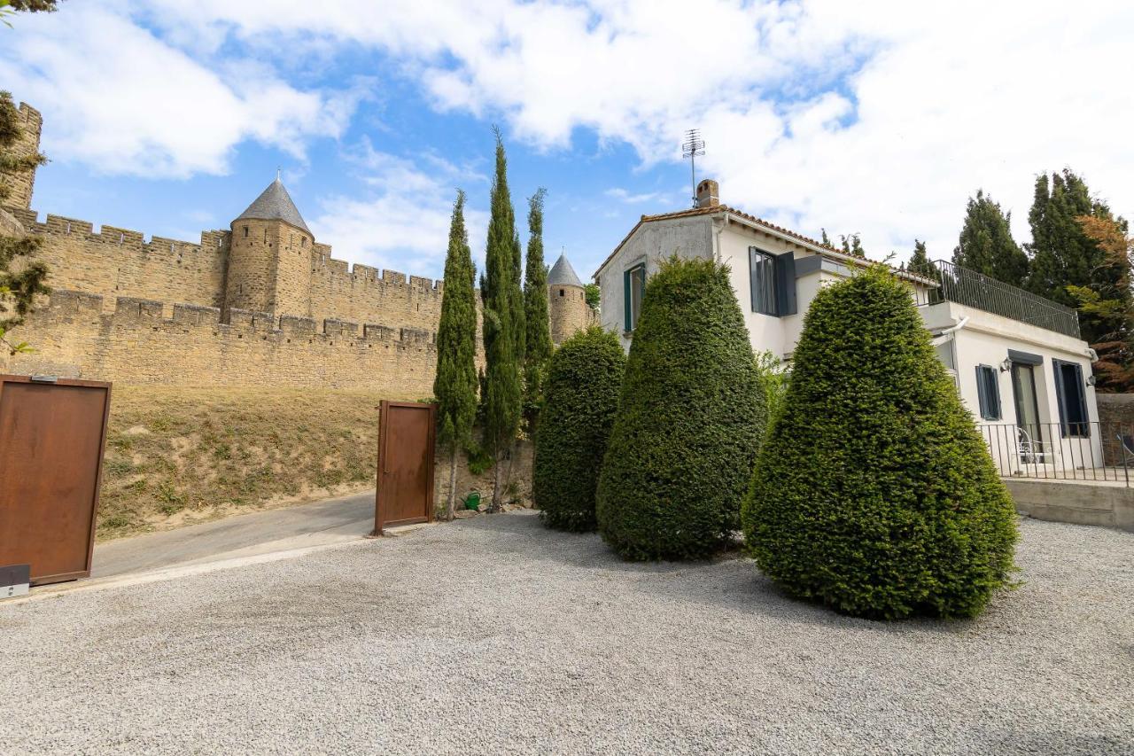 Villa Sous Les Remparts La Maison Pimprenelle Carcassonne Exterior foto